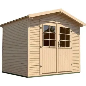 Abri de jardin en bois en épicéa Wekaline 218 T3 - L.301xP.235cm Populaire