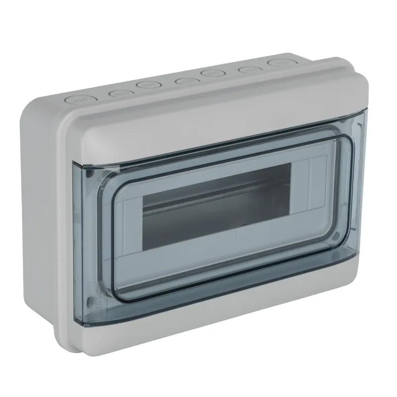 Livraison Express Coffret électrique extérieur étanche IP65 1 rangée 12 modules - DEBFLEX