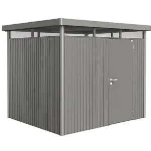 Abri de jardin en acier HighLine H3 - L.275xH.222xP.235cm BIOHORT Expédié Aujourd'hui