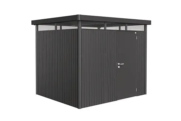 Top Vente Abri acier HighLine H3 - Gris foncé - L.275xl.235xH.222cm BIOHORT