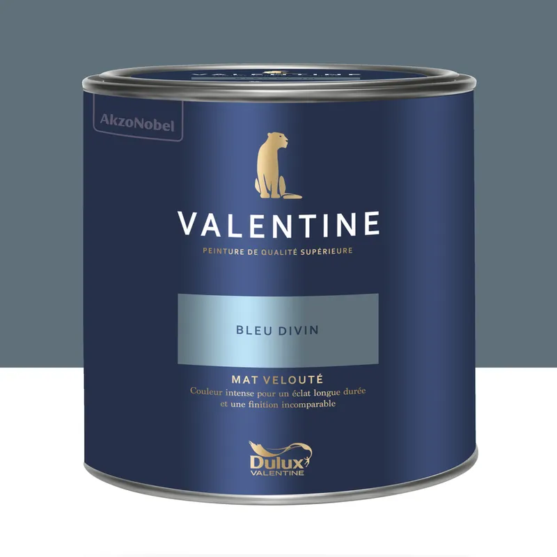 Offre Du Jour Peinture Valentine Mat Velouté Bleu Divin 2 L - DULUX VALENTINE