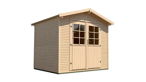 Retour Gratuit Abri de jardin en bois WekaLine 218 T4 - 8,85 m² - L.301xP.295cm