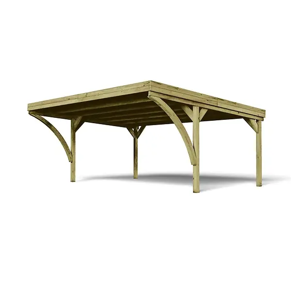 Commander Maintenant Carport DOUBLE VICTOR MODERN - L.604xP.512xH.274cm CERLAND
