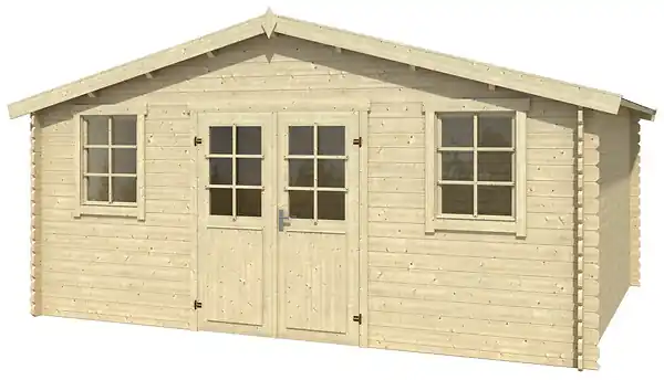 Abri de jardin en bois Udo 300 - 13,97 m² LASITAMAJA Top Vente