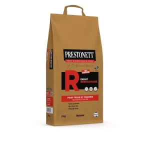 Quantité Limitée Enduit de rebouchage en poudre type R 5KG PRESTONETT