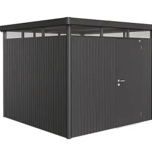 Abri de jardin métal HighLine H4 - L.275xH.222xP.275cm BIOHORT Réduction
