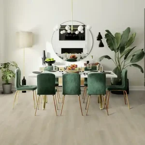 Vente Flash Sol vinyle effet bois beige SELMA NATURAL ép 5,7 mm 22,9 x 125,0 cm compatible pièce humide paquet de 2 m² GERFLOR