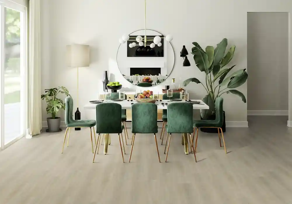 Vente Flash Sol vinyle effet bois beige SELMA NATURAL ép 5,7 mm 22,9 x 125,0 cm compatible pièce humide paquet de 2 m² GERFLOR
