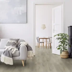 Sol vinyle effet bois taupe CORREGIO ép 5,7 mm 22,9x1250 cm compatible pièce humide 2m²/pqt GERFLOR Achat Immédiat