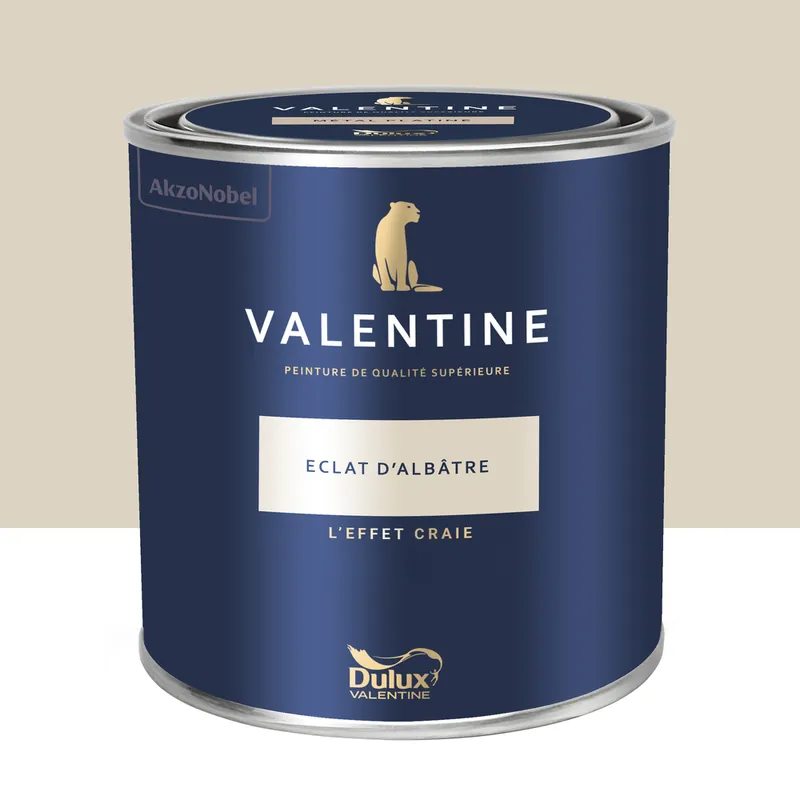 Peinture Valentine Mat Velouté Éclat d‘Albâtre 1 L - DULUX VALENTINE Promotion Saisonnière