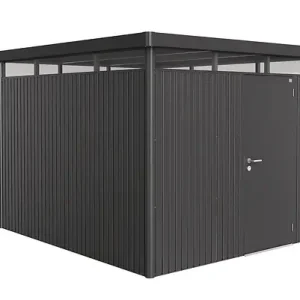 Bon Marché Abri métal HighLine H5 - Anthracite - L.275xl.315xH.222cm BIOHORT