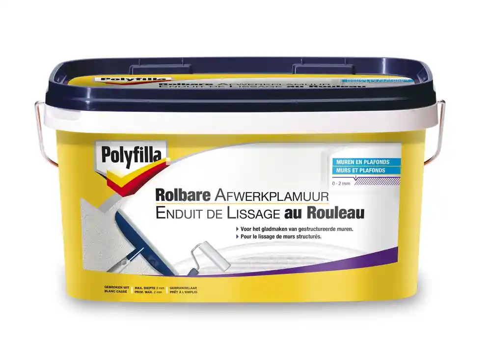 Enduit de Lissage au Rouleau 10L POLYFILLA Meilleur Choix