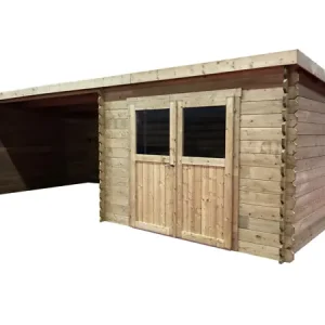 Acheter En Ligne Abri de jardin bois Rohan - 19,82m2 - L.665xH.212xP.298cm SOLID