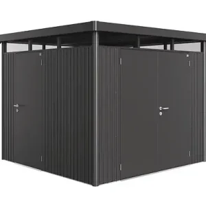 Petit Prix Abri jardin métal HighLine H4 230 - L.275xH.222xP.275cm BIOHORT