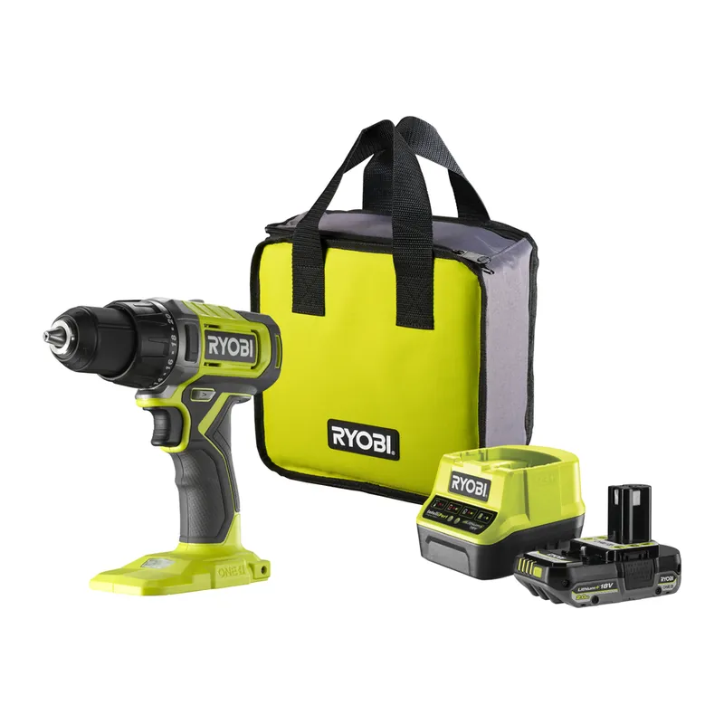 Achetez Aujourd'hui Perceuse sans fil 18V avec 1 batterie 2 Ah et 1 chargeur RDD18-1C20S RYOBI