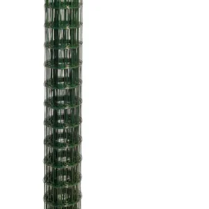 Expédition Rapide Grillage soudé 1,50 m x 20 m acier galvanisé vert maille 10 x 10 cm FRIGERIO