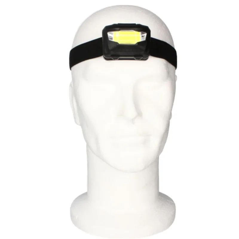 Lampe frontale à piles 100 lumens lumière du jour 7500k noir/orange - ARLUX Offre Spéciale