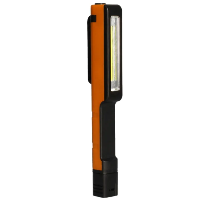 Lampe torche à piles 160 lumens lumière du jour 6500k noir/orange - ARLUX Prix Choc