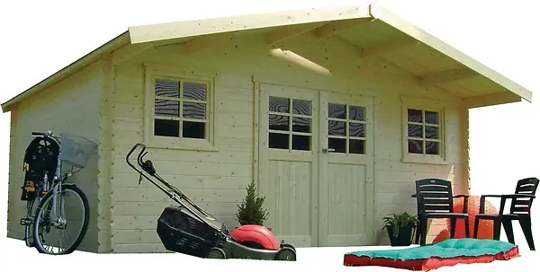 Abri de jardin bois Montreux - L.524xP.575cm SOLID Prix Réduit