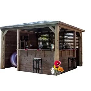 Pool house Blueterm bois HABRITA Marque