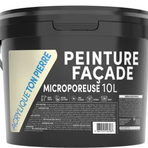 Peinture Acrylique pour façades 10 L ton pierre TDP Dernière Chance