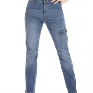 Pantalon Femme Betty Bleu Taille 42 RICA LEWIS Offre Exclusive