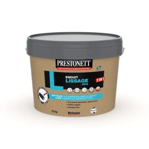 Prix Réduit Enduit de lissage en pâte type L 15KG PRESTONETT
