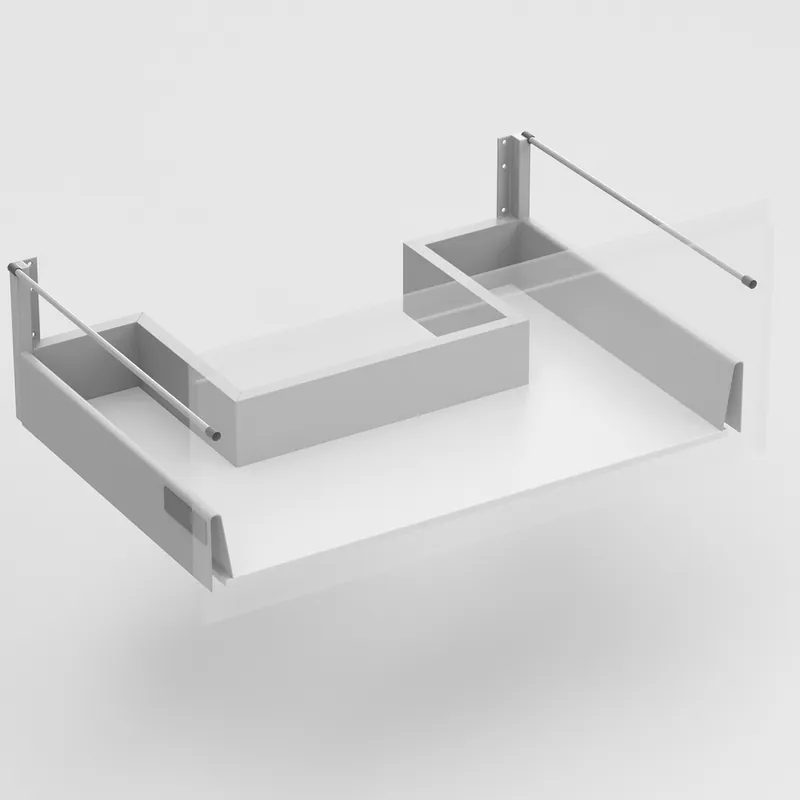 Tiroir sous évier pour meuble de cuisine L 80cm OFITRES Retour Gratuit
