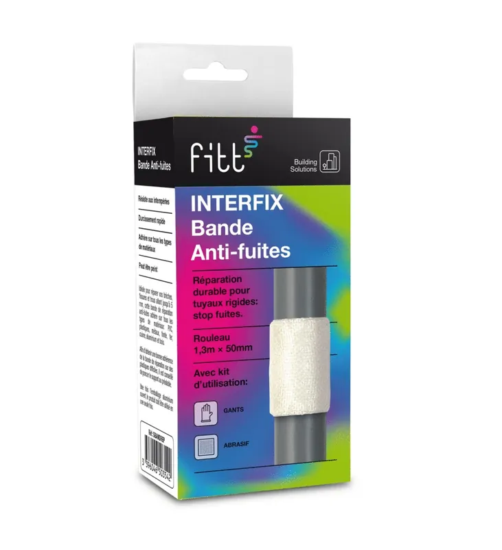 Nouveauté Bande de réparation anti-fuites Interfix - FITT