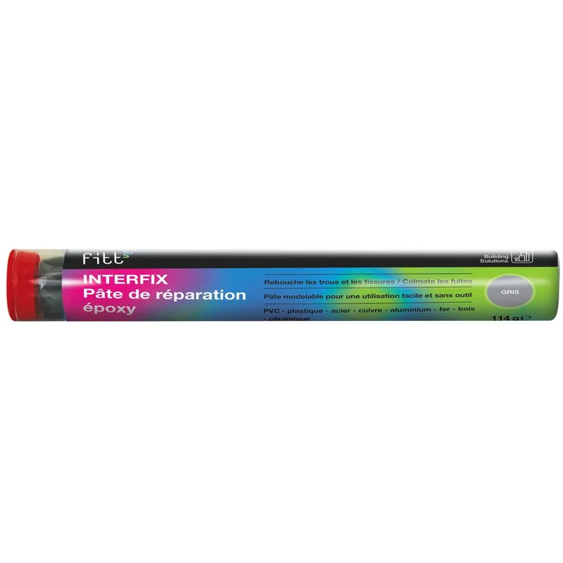 Pâte de réparation époxy Interfix 114g - FITT Bon Marché
