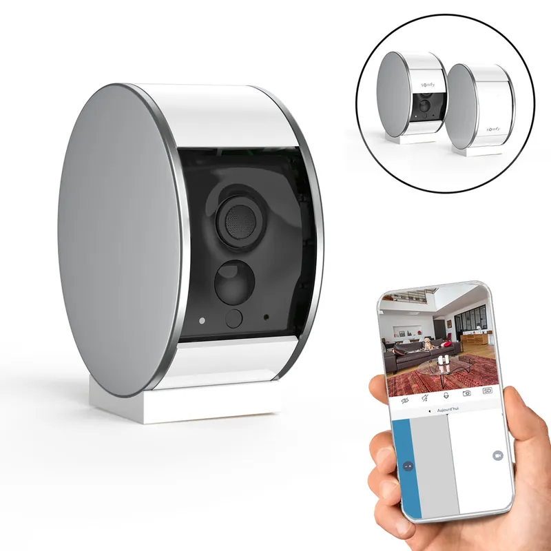 Offre Exclusive Caméra intérieure de surveillance blanche Indoor SOMFY