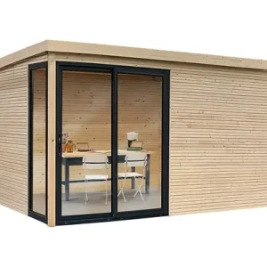 Haute Qualité Abri de jardin bois FARO AUTOCLAVE - L.403.6xP.303.6xH.227cm SOLID