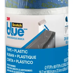 Expédié Aujourd'hui Recharge de bâche de protection adhésive 27 m x 60 cm SCOTCH