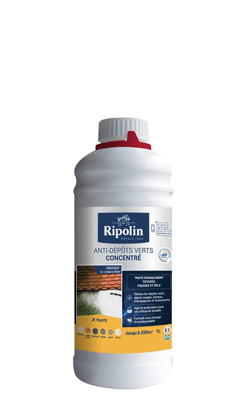 Affaire À Saisir Anti-dépôts verts concentré 1 l RIPOLIN by DIP ETANCH