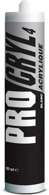 Commande En Gros Mastic Acrylique Procryl4 Spécial Maçonnerie Blanc 280 ml PROCRYL