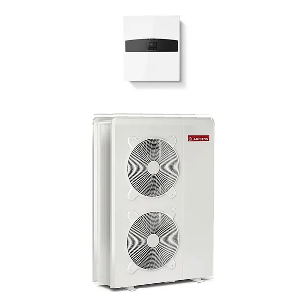 Pompe à chaleur Connecté Air / Eau monobloc Nimbus Plus M avec appoint électrique Ariston 15 kW Triphasé Livraison Express