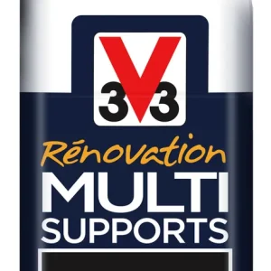 Peinture de rénovation multisupports finition satinée noir 75 ml V33 Achat Immédiat