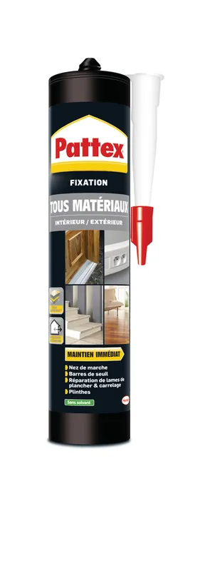 Mastic de fixation tous matériaux 290 ml PATTEX Quantité Limitée