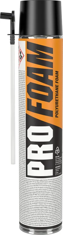 Mousse Expansive Polyuréthane Eco Tous Sens 700 ml PROFOAM Certifié