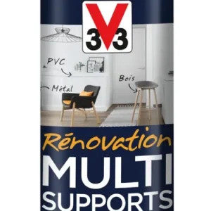 Pas Cher Aérosol de rénovation multisupports finition satinée lin 400 ml V33