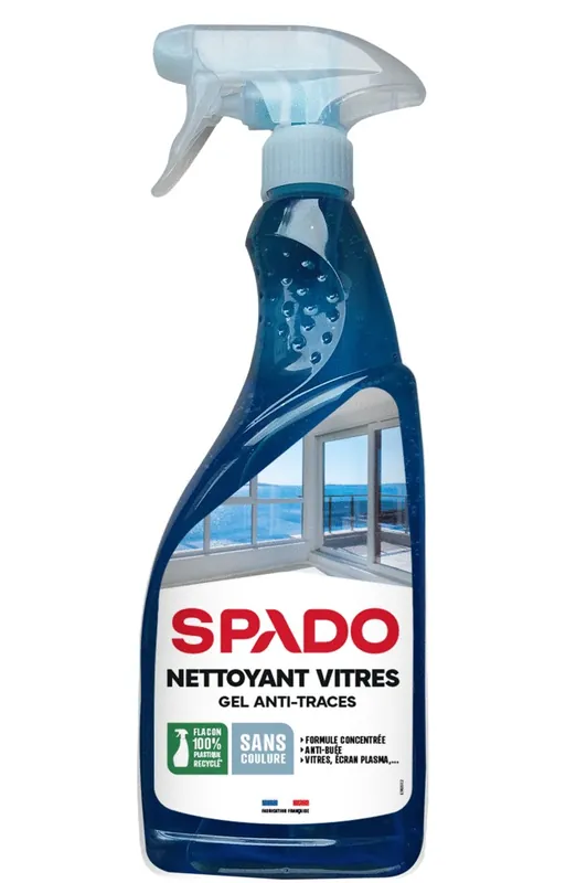 Nouvelle Collection Nettoyant pour vitres en gel 750ml SPADO