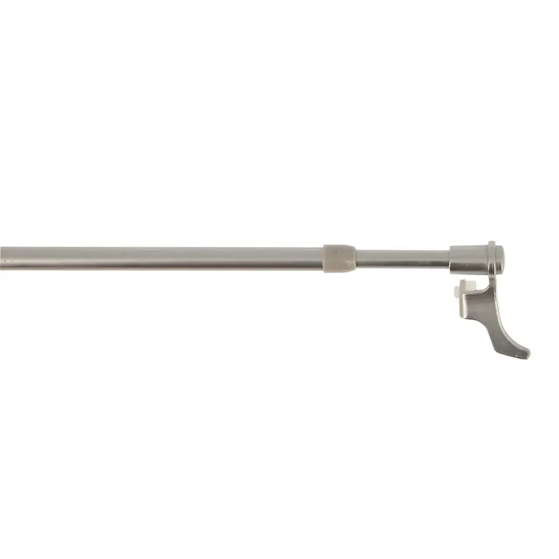 Marque Tringle de vitrage extensible en métal de 25 à 40 cm diam 9 mm Finition Nickel mat - MOBOIS