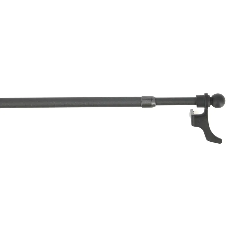 Meilleur Prix Tringle de vitrage extensible en métal de 25 à 40 cm diam 9 mm Finition Météorite - MOBOIS