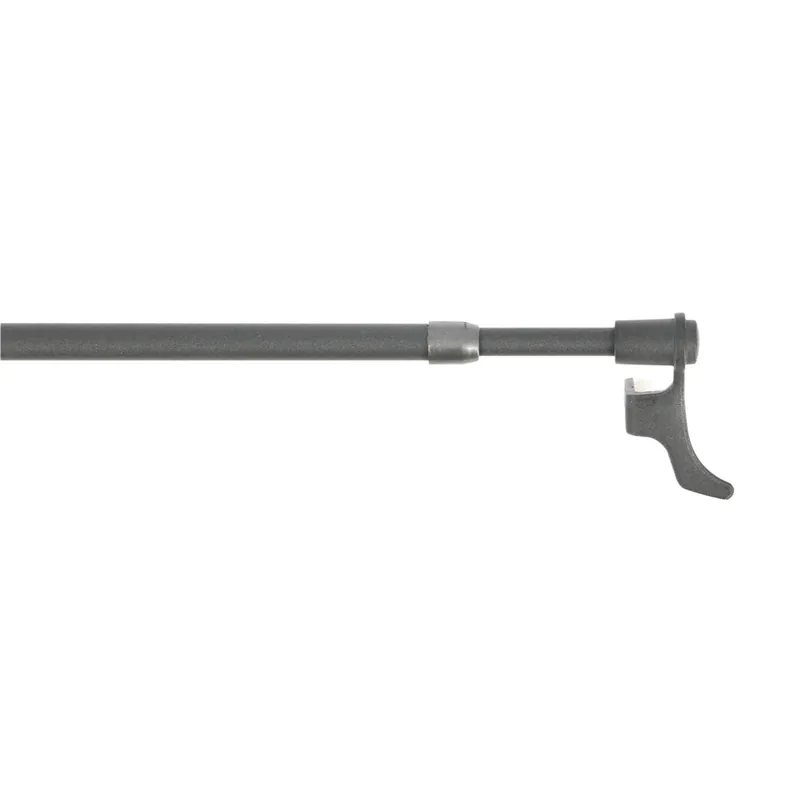 Tringle de vitrage extensible en métal de 0.65 à 1.1 m diam 9 mm Finition Météorite - MOBOIS Livraison Express