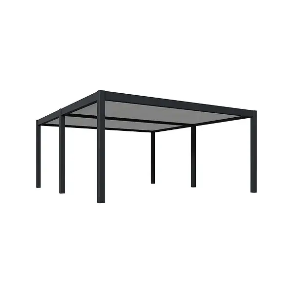 Carport pour 2 véhicules - Anthracite - 6x5m OMBREA Super Prix