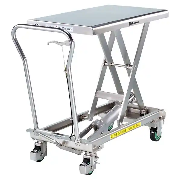 Fimm - Table élévatrice Bishamon 250 Kg Simple Ciseaux Inox 304 Quantité Limitée