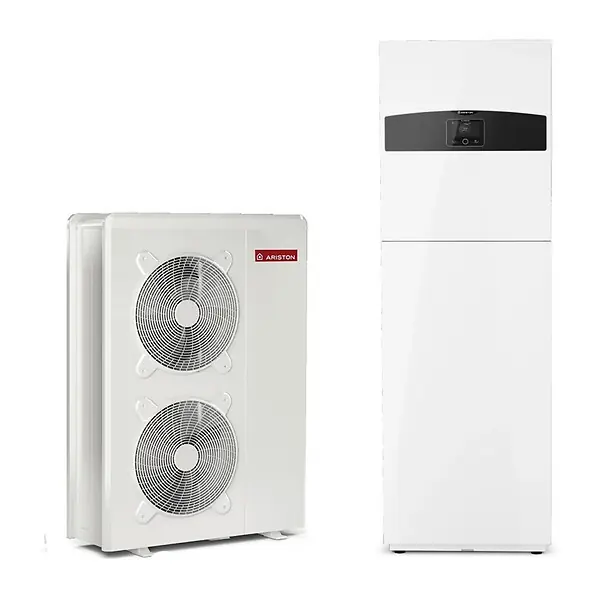 Pompe à chaleur Connecté Air / Eau monobloc Nimbus Compact M avec appoint électrique Ariston 12 kW Monophasé Must-Have
