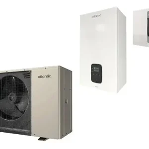 Pompe à chaleur hybride murale monobloc gaz Hybea 8 kW Micro 30 kW - ATLANTIC - 527434 Offre Du Jour
