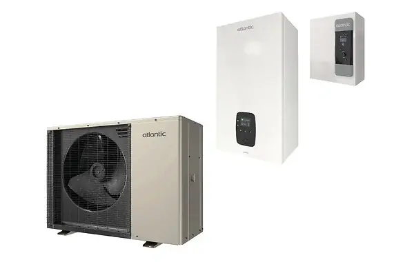 Pompe à chaleur hybride murale monobloc gaz Hybea 8 kW Micro 30 kW - ATLANTIC - 527434 Offre Du Jour