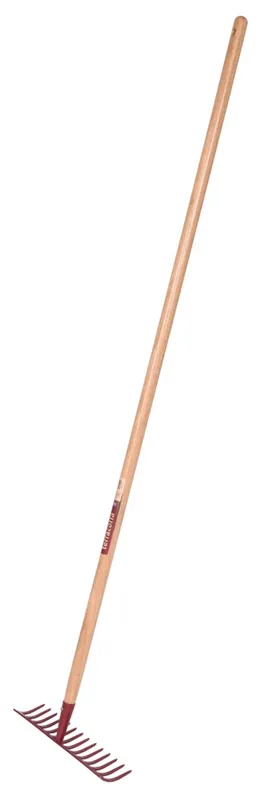 Rateau forgé 14 dents courbées TERRACOTTA Vente Directe